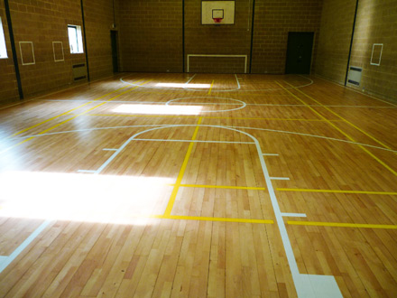 Sports floor care